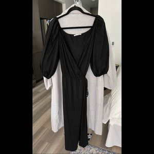 Reformation Calabra Wrap Midi Dress NWOT
